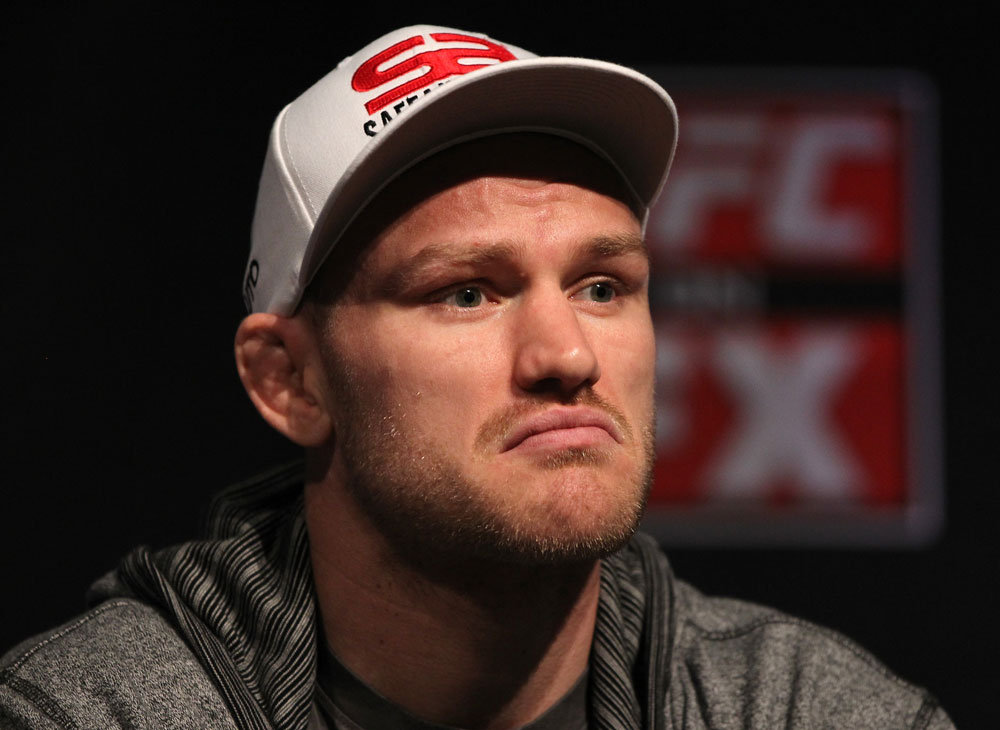SYDNEY, AUSTRALIA - MARCH 01:  Martin Kampmann attends the UFC on FX press conference at the Star Casino on March 1, 2012 in Sydney, Australia.  (Photo by Josh Hedges/Zuffa LLC/Zuffa LLC via Getty Images) *** Local Caption *** Martin Kampmann