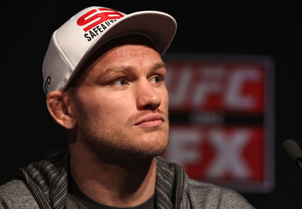 SYDNEY, AUSTRALIA - MARCH 01:  Martin Kampmann attends the UFC on FX press conference at the Star Casino on March 1, 2012 in Sydney, Australia.  (Photo by Josh Hedges/Zuffa LLC/Zuffa LLC via Getty Images) *** Local Caption *** Martin Kampmann