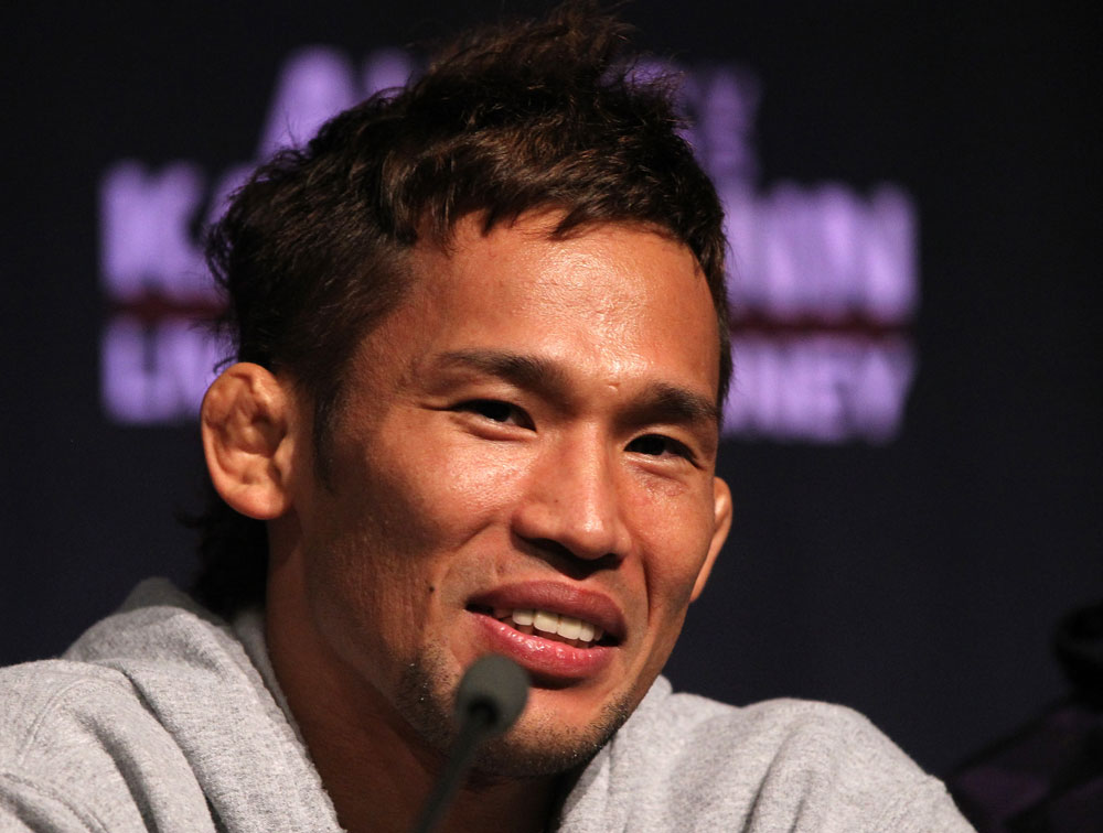 SYDNEY, AUSTRALIA - MARCH 01:  Yashuhiro Urushitani attends the UFC on FX press conference at the Star Casino on March 1, 2012 in Sydney, Australia.  (Photo by Josh Hedges/Zuffa LLC/Zuffa LLC via Getty Images) *** Local Caption *** Yashuhiro Urushitani