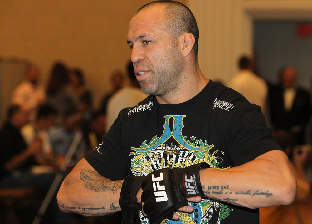 UFC 132 Open Workouts: Wanderlei Silva