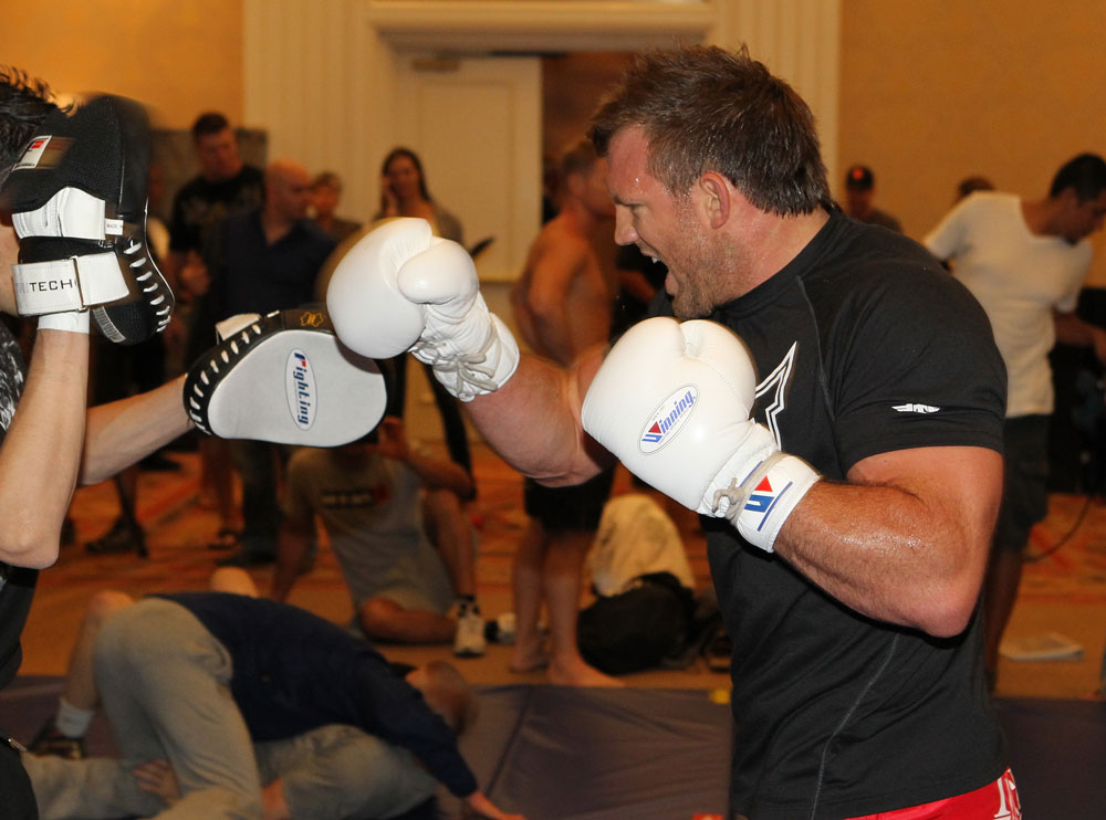 UFC 132 Open Workouts: Ryan Bader