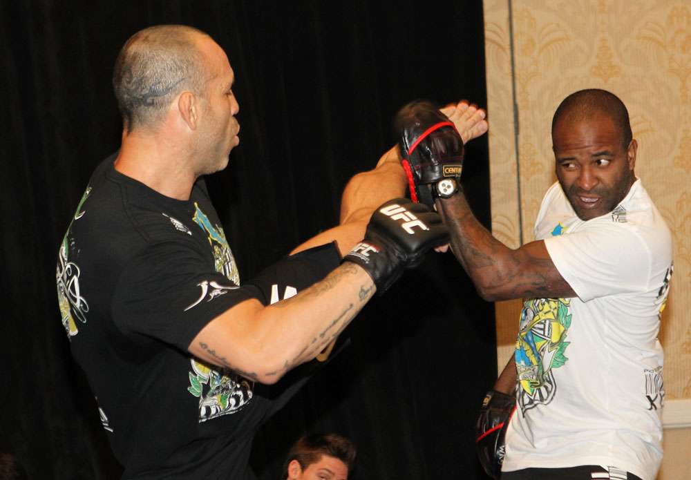 UFC 132 Open Workouts: Wanderlei Silva