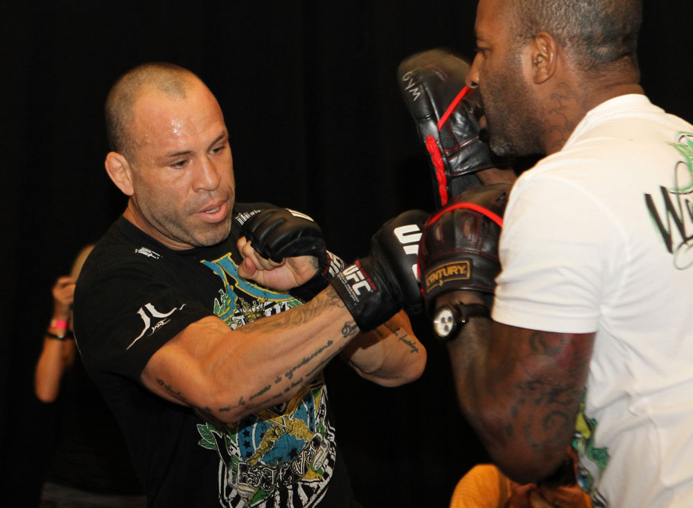 UFC 132 Open Workouts: Wanderlei Silva