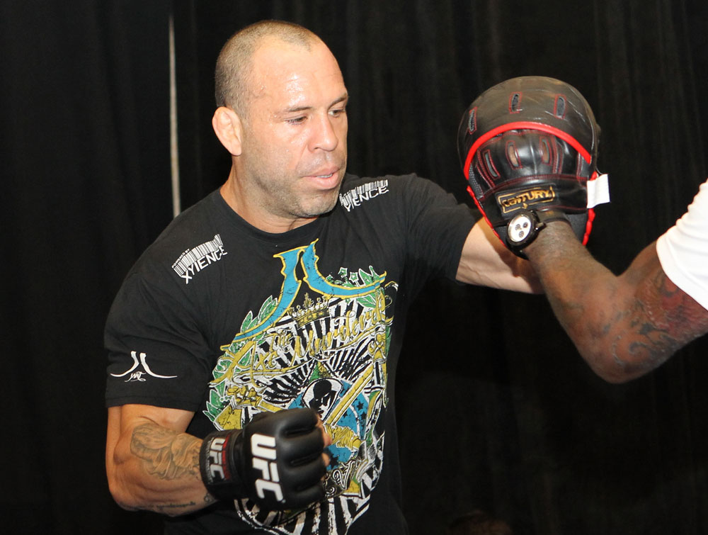 UFC 132 Open Workouts: Wanderlei Silva