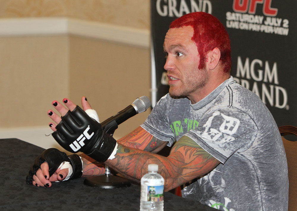 UFC 132 Open Workouts: Chris Leben