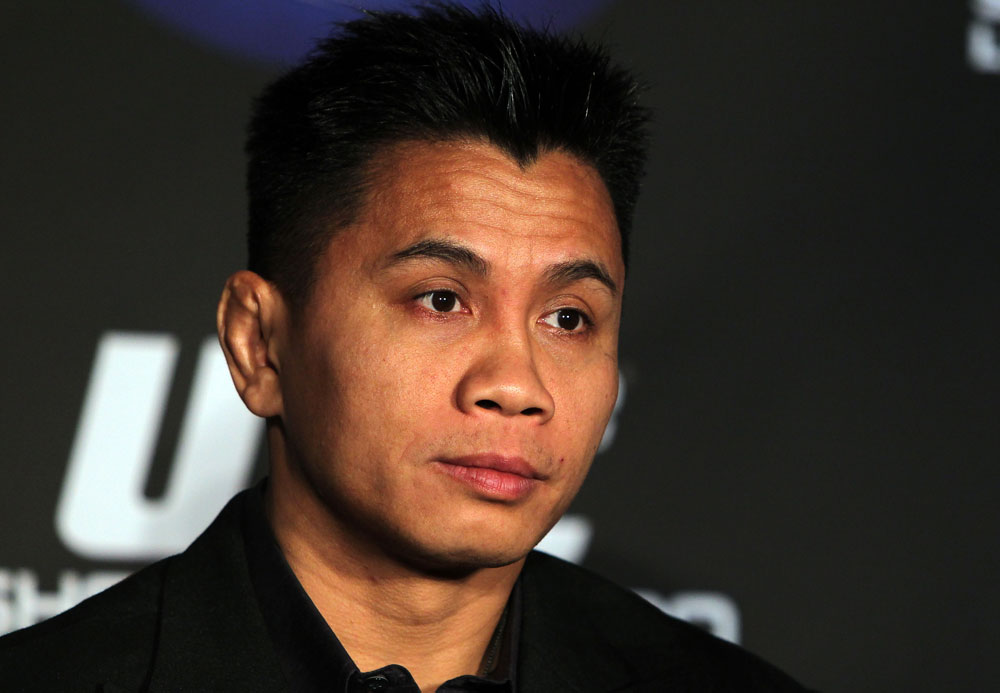 SAN FRANCISCO, CA - NOVEMBER 17: Cung Le attends the UFC 139 pre-fight press conference at the Fort Mason Center on November 17, 2011 in San Francisco, California. (Photo by Josh Hedges/Zuffa LLC/Zuffa LLC via Getty Images)