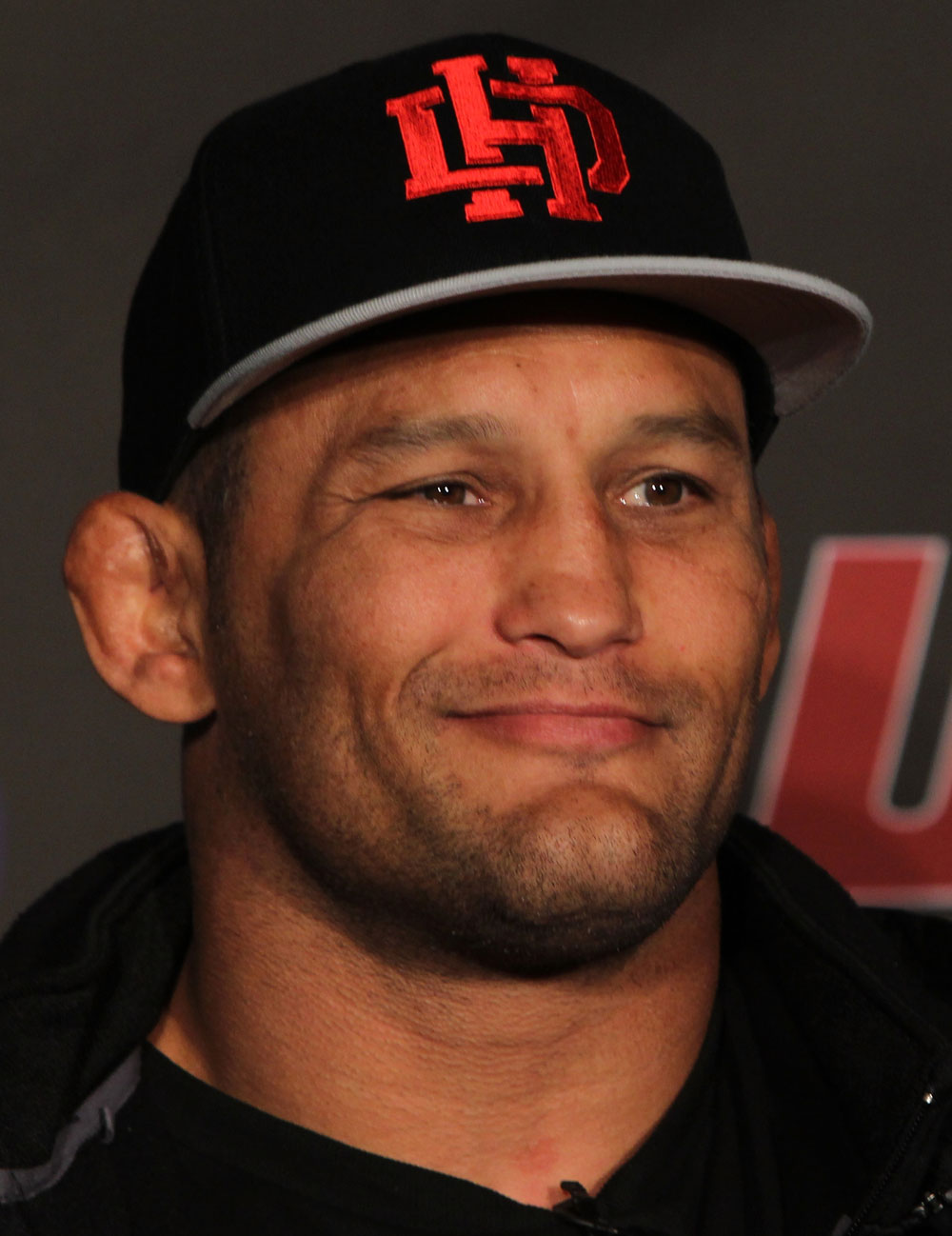 SAN FRANCISCO, CA - NOVEMBER 17: Dan Henderson attends the UFC 139 pre-fight press conference at the Fort Mason Center on November 17, 2011 in San Francisco, California. (Photo by Josh Hedges/Zuffa LLC/Zuffa LLC via Getty Images)