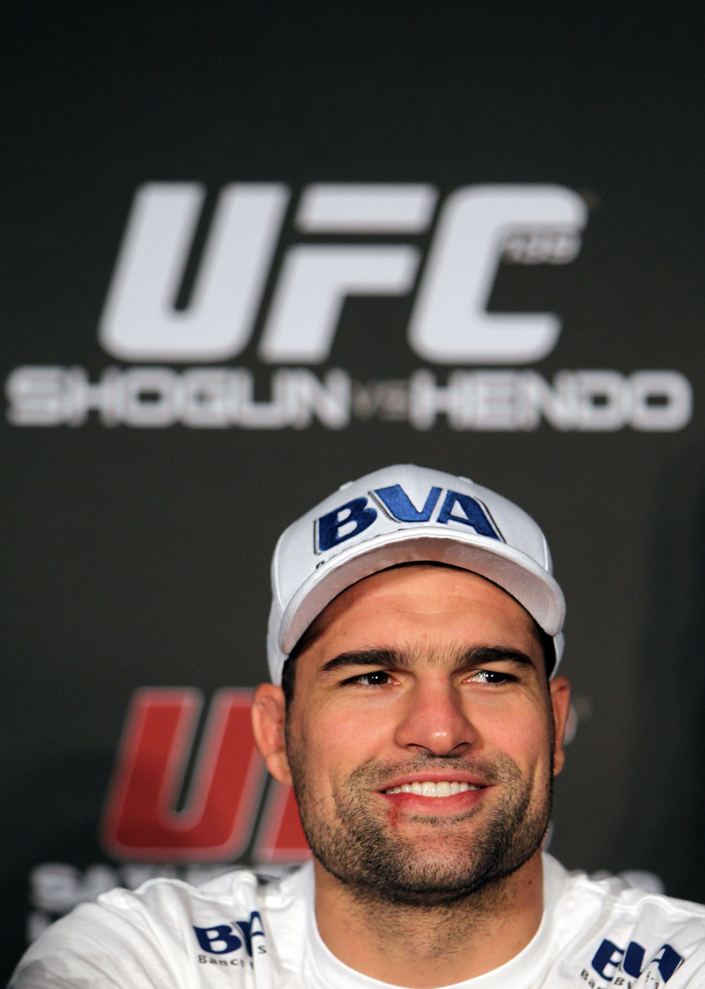 SAN FRANCISCO, CA - NOVEMBER 17: Mauricio "Shogun" Rua attends the UFC 139 pre-fight press conference at the Fort Mason Center on November 17, 2011 in San Francisco, California. (Photo by Josh Hedges/Zuffa LLC/Zuffa LLC via Getty Images)