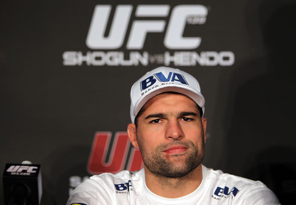 SAN FRANCISCO, CA - NOVEMBER 17: Mauricio "Shogun" Rua attends the UFC 139 pre-fight press conference at the Fort Mason Center on November 17, 2011 in San Francisco, California. (Photo by Josh Hedges/Zuffa LLC/Zuffa LLC via Getty Images)
