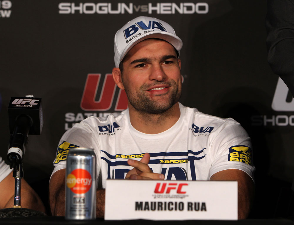 SAN FRANCISCO, CA - NOVEMBER 17: Mauricio "Shogun" Rua attends the UFC 139 pre-fight press conference at the Fort Mason Center on November 17, 2011 in San Francisco, California. (Photo by Josh Hedges/Zuffa LLC/Zuffa LLC via Getty Images)