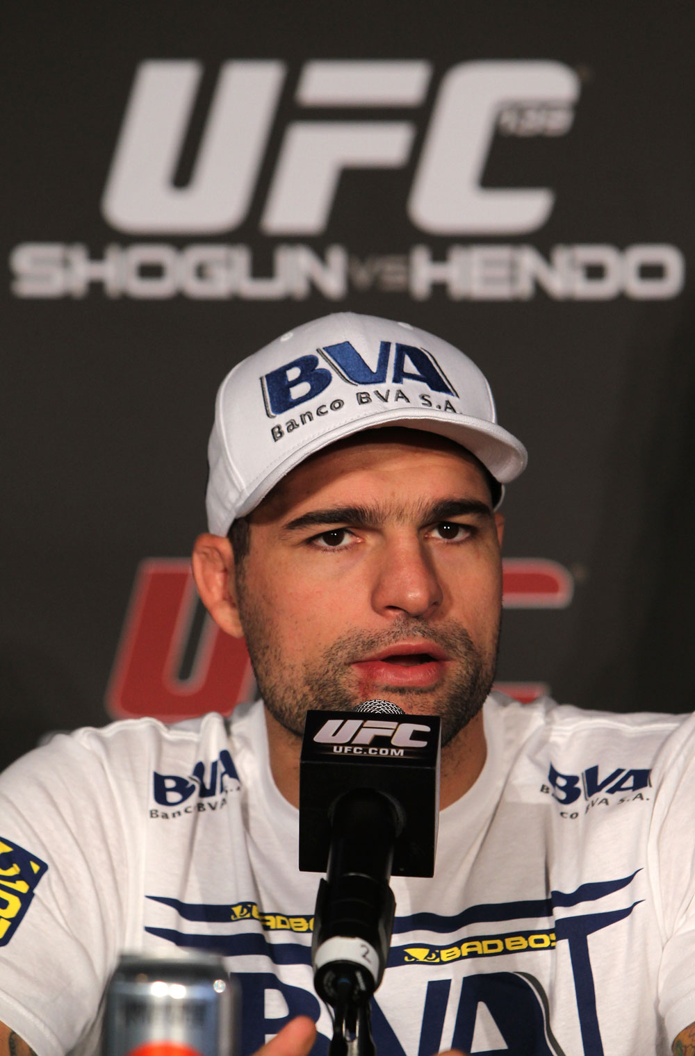 SAN FRANCISCO, CA - NOVEMBER 17: Mauricio "Shogun" Rua attends the UFC 139 pre-fight press conference at the Fort Mason Center on November 17, 2011 in San Francisco, California. (Photo by Josh Hedges/Zuffa LLC/Zuffa LLC via Getty Images)