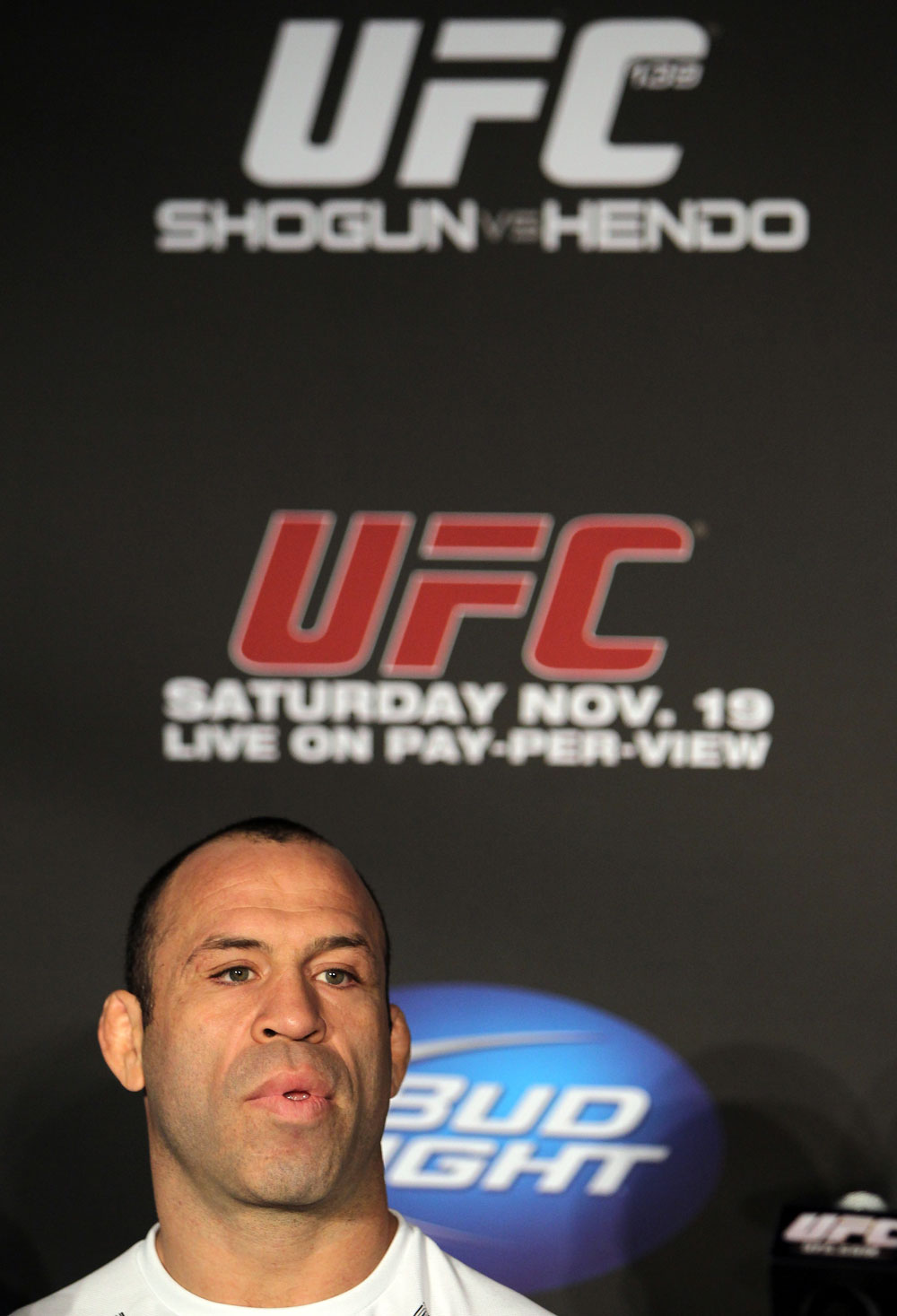 SAN FRANCISCO, CA - NOVEMBER 17: Wanderlei Silva attends the UFC 139 pre-fight press conference at the Fort Mason Center on November 17, 2011 in San Francisco, California. (Photo by Josh Hedges/Zuffa LLC/Zuffa LLC via Getty Images)