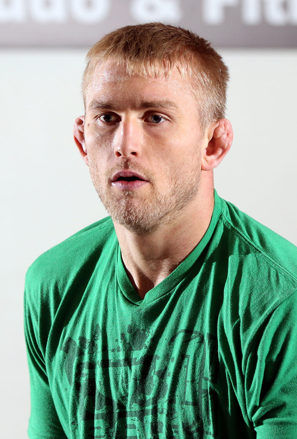 STOCKHOLM, SWEDEN - APRIL 11: Alexander Gustafsson of Sweden works out for the media during the UFC open workouts at Pancrase Gym on April 11, 2012 in Stockholm, Sweden. (Photo by Josh Hedges/Zuffa LLC/Zuffa LLC via Getty Images)