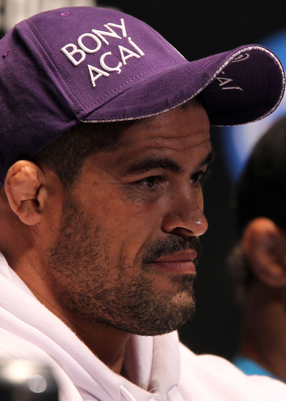NEW YORK, NY - MAY 03: Rousimar Palhares attends the UFC on FOX pre-fight press conference at Beacon Theatre on May 3, 2012 in New York City. (Photo by Josh Hedges/Zuffa LLC/Zuffa LLC via Getty Images)