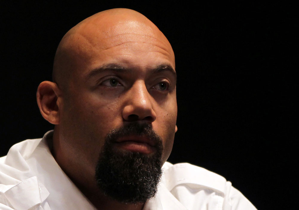 NEW YORK, NY - MAY 03:  Lavar Johnson attends the UFC on FOX pre-fight press conference at Beacon Theatre on May 3, 2012 in New York City.  (Photo by Josh Hedges/Zuffa LLC/Zuffa LLC via Getty Images)