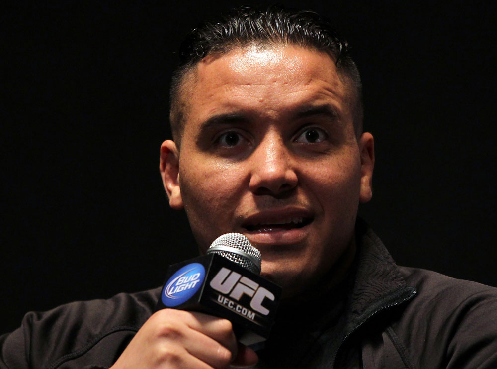 NEW YORK, NY - MAY 03: Pat Barry attends the UFC on FOX pre-fight press conference at Beacon Theatre on May 3, 2012 in New York City. (Photo by Josh Hedges/Zuffa LLC/Zuffa LLC via Getty Images)