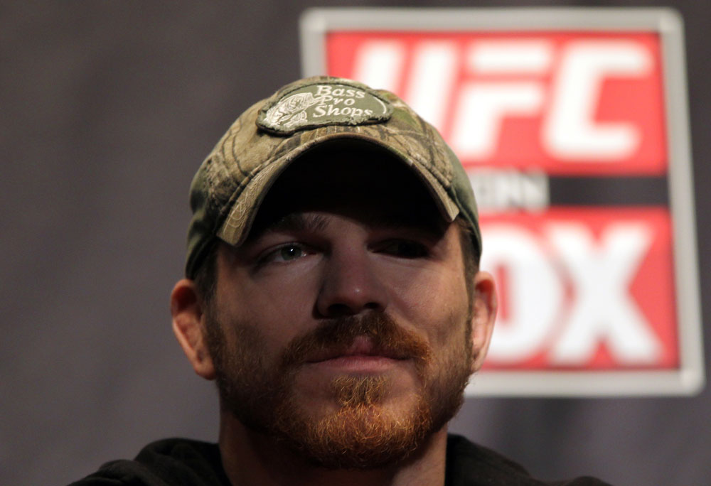 NEW YORK, NY - MAY 03: Jim Miller attends the UFC on FOX pre-fight press conference at Beacon Theatre on May 3, 2012 in New York City. (Photo by Josh Hedges/Zuffa LLC/Zuffa LLC via Getty Images)