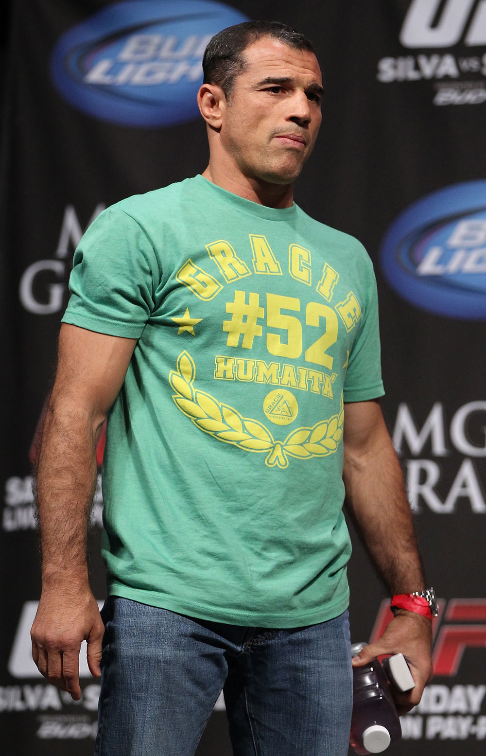 LAS VEGAS, NV - JULY 6: Brazilian legend Royler Gracie attends the UFC 148 Weigh In at the Mandalay Bay Events Center on July 6, 2012 in Las Vegas, Nevada. (Photo by Josh Hedges/Zuffa LLC/Zuffa LLC via Getty Images)