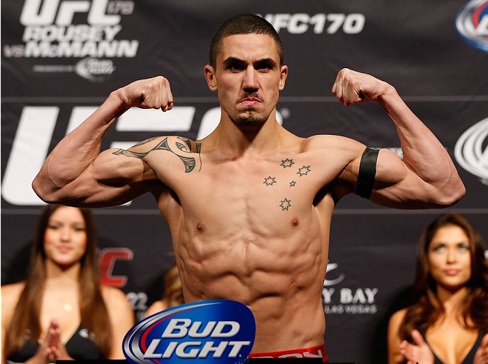 UFC welterweight Robert Whittaker UFC welterweight Robert Whittaker