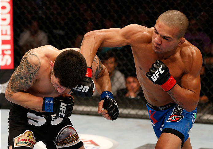 UFC featherweight Diego Brandao <a href='../event/UFC-Silva-vs-Irvin'>UFC </a>featherweight <a href='../fighter/Diego-Brandao'>Diego Brandao</a>