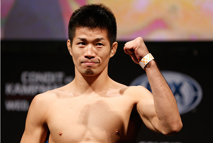 UFC featherweight Hatsu Hioki UFC featherweight Hatsu Hioki