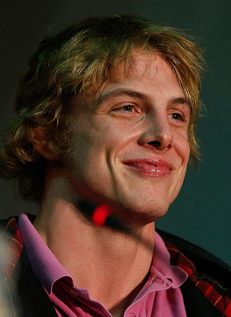 LONDON, ENGLAND - FEBRUARY 13: Matthew Riddle interacts with media during a UFC press conference on February 13, 2013 at Hooks Gym in London, England. (Photo by Josh Hedges/Zuffa LLC/Zuffa LLC via Getty Images)