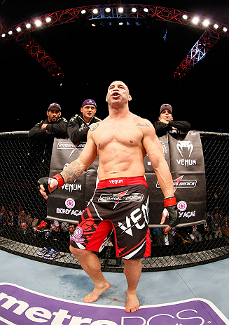 SAITAMA, JAPAN - MARCH 03:  Wanderlei Silva stands in the Octagon before his light heavyweight fight against Brian Stann during the UFC on FUEL TV event at Saitama Super Arena on March 3, 2013 in Saitama, Japan.  (Photo by Josh Hedges/Zuffa LLC/Zuffa LLC via Getty Images)