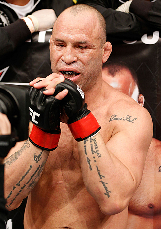SAITAMA, JAPAN - MARCH 03:  Wanderlei Silva stands in the Octagon before his light heavyweight fight against Brian Stann during the UFC on FUEL TV event at Saitama Super Arena on March 3, 2013 in Saitama, Japan.  (Photo by Josh Hedges/Zuffa LLC/Zuffa LLC via Getty Images)