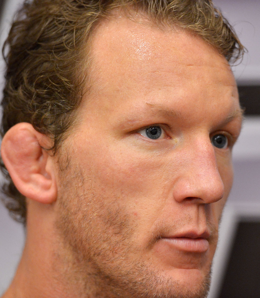 ATLANTIC CITY, NJ - JUNE 20: Gray Maynard trains during an open workout prior to UFC on FX at Revel Casino in Atlantic City, New Jersey. (Photo by Drew Hallowell/Zuffa LLC/Zuffa LLC via Getty Images)