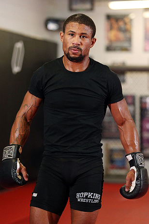 MINNEAPOLIS, MN - OCTOBER 02: Marcus LeVesseur works out for media and fans during an open training session at Cellar Kickboxing and Martial Arts on October 2, 2012 in Minneapolis, Minnesota. (Photo by Josh Hedges/Zuffa LLC/Zuffa LLC via Getty Images)