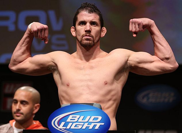 MINNEAPOLIS, MN - OCTOBER 04:  Shane Roller weighs in during the UFC on FX weigh in at Pantages Theater on October 4, 2012 in Minneapolis, Minnesota.  (Photo by Josh Hedges/Zuffa LLC/Zuffa LLC via Getty Images)