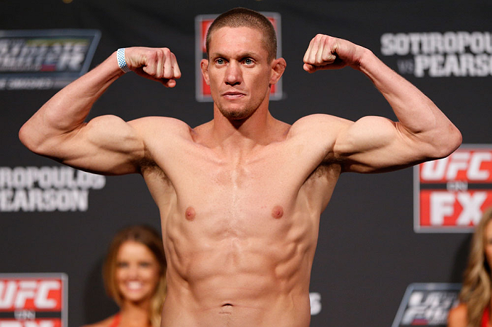 GOLD COAST, AUSTRALIA - DECEMBER 14: Seth Baczynski weighs in during the UFC on FX weigh in on December 14, 2012 at Gold Coast Convention and Exhibition Centre in Gold Coast, Queensland, Australia. (Photo by Josh Hedges/Zuffa LLC/Zuffa LLC via Getty Images)