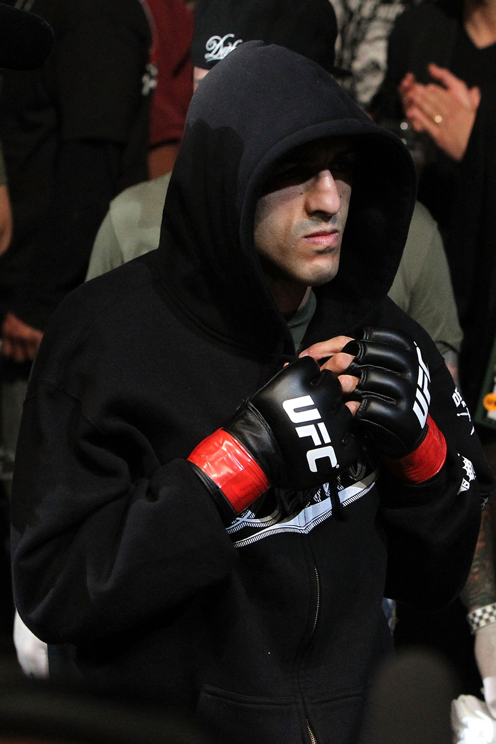 UFC 123: George Sotiropolous enters the arena.