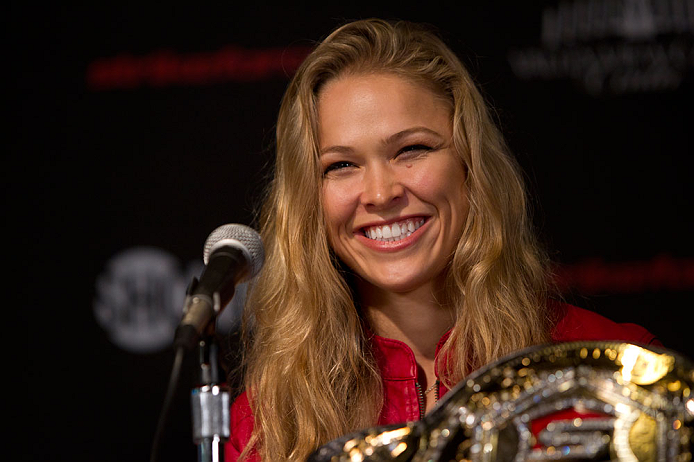 Strikeforce bantamweight champion Ronda Rousey