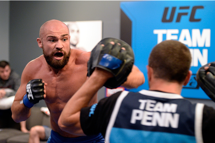 Pendred works with Team Penn coaches