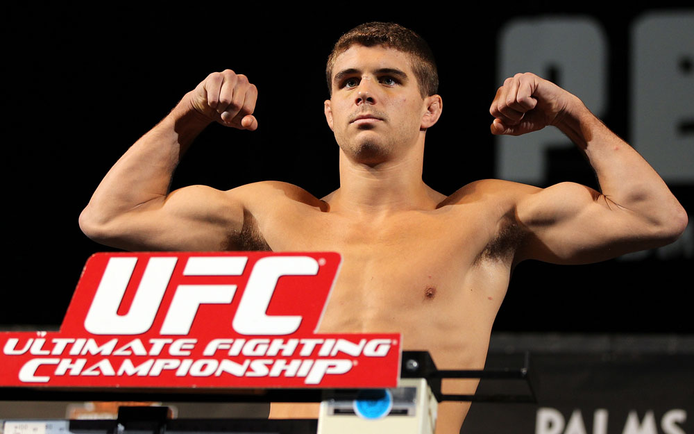 LAS VEGAS, NV - MAY 31:   Al Iaquinta makes weight during The Ultimate Fighter Live weigh in at the Palms Casino Resort on May 31, 2012 in Las Vegas, Nevada.  (Photo by Josh Hedges/Zuffa LLC/Zuffa LLC via Getty Images)  *** Local Caption *** Al Iaquinta