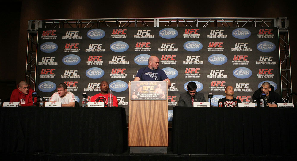 UFC®123 Press Conference Photo Gallery UFC ® Media