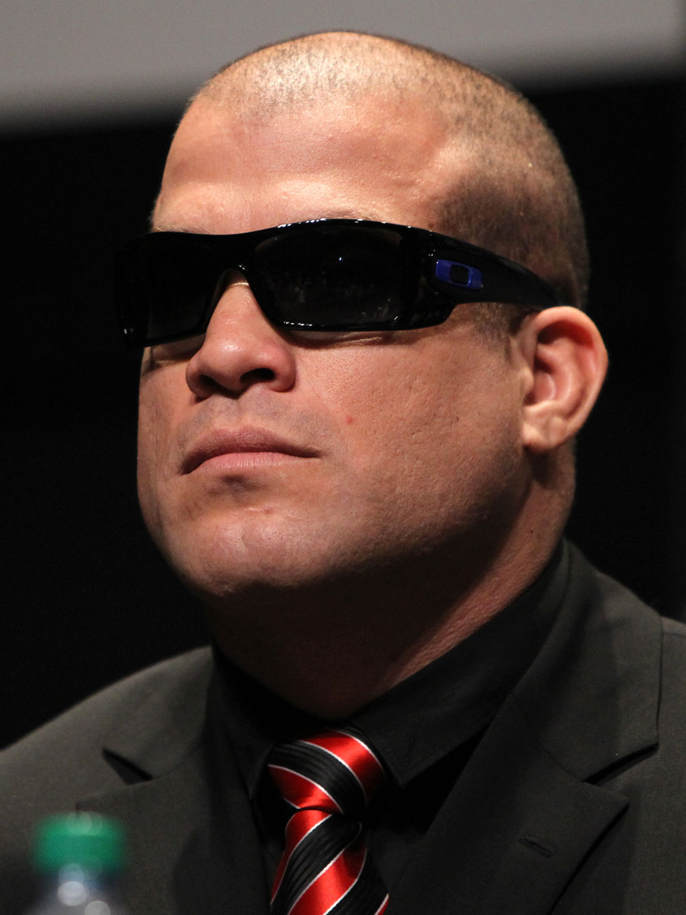 TORONTO, ON - DECEMBER 08: Tito Ortiz attends the final UFC 140 pre-fight press conference at Bell Tiff Lightbox Cinema1 on December 8, 2011 in Toronto, Canada. (Photo by Josh Hedges/Zuffa LLC/Zuffa LLC via Getty Images)