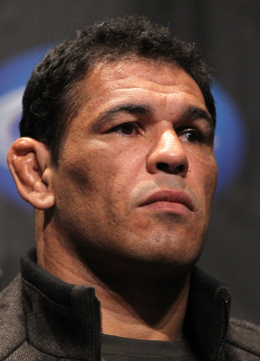 TORONTO, ON - DECEMBER 08: Antonio Rodrigo "Minotauro" Nogueira attends the final UFC 140 pre-fight press conference at Bell Tiff Lightbox Cinema1 on December 8, 2011 in Toronto, Canada. (Photo by Josh Hedges/Zuffa LLC/Zuffa LLC via Getty Images)