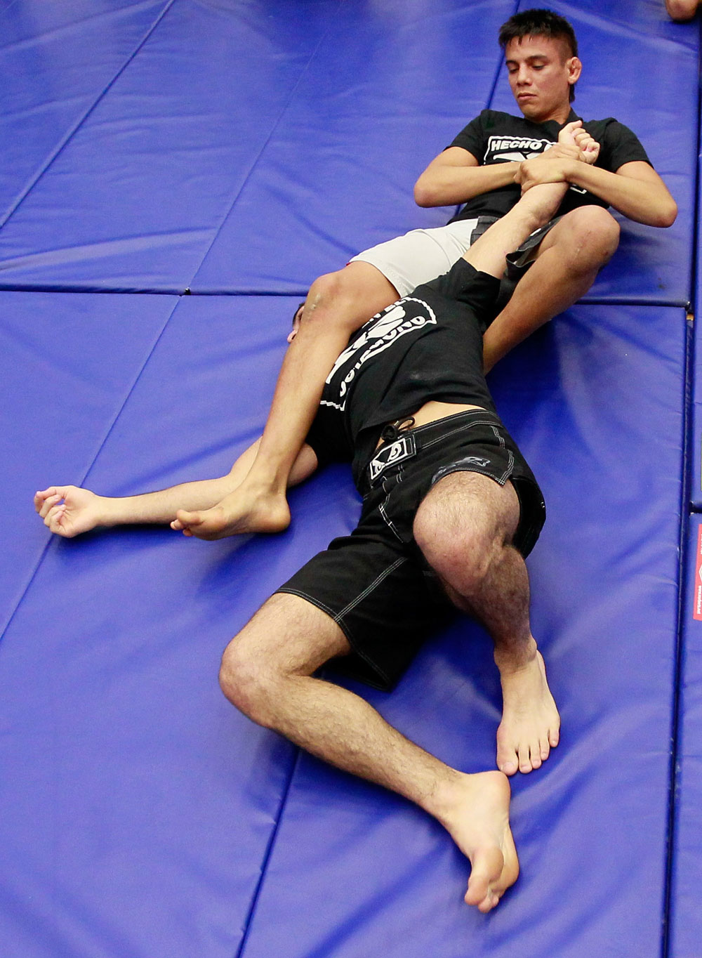 ATLANTA, GA - APRIL 19: Miguel Angel Torres works out for the media during UFC 145 open workouts at GSU Sports Arena on April 19, 2012 in Atlanta, Georgia. (Photo by Kevin C. Cox/Zuffa LLC/Zuffa LLC via Getty Images)