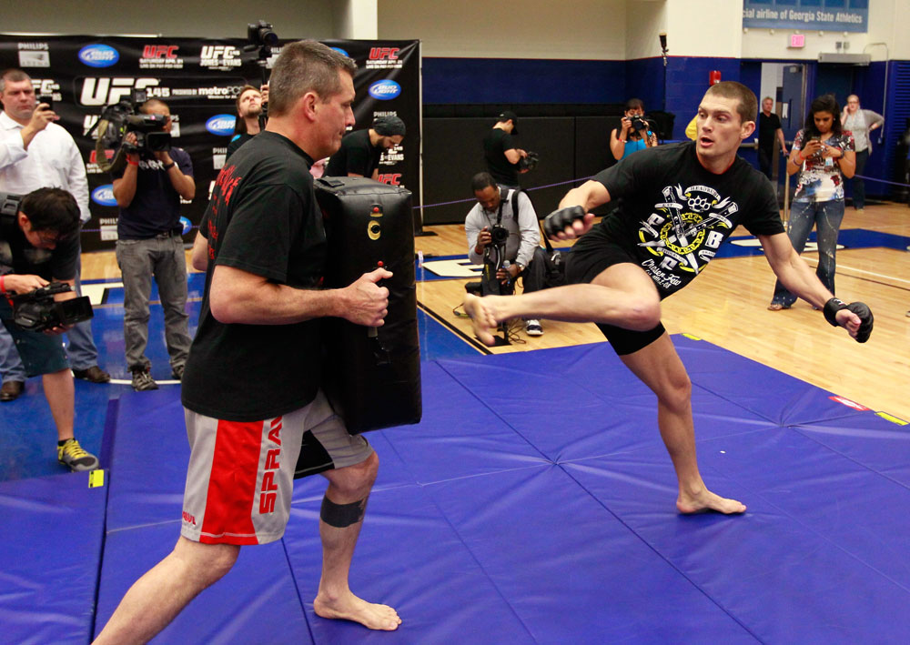 UFC welterweight Stephen Thompson UFC welterweight Stephen Thompson
