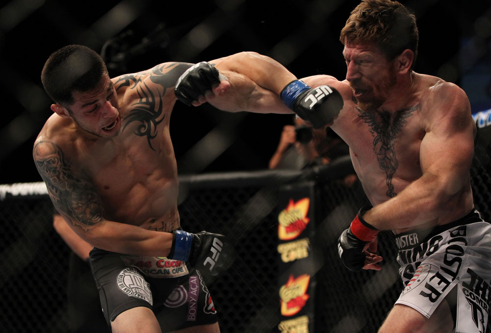 UFC featherweight Mike Brown UFC featherweight Mike Brown