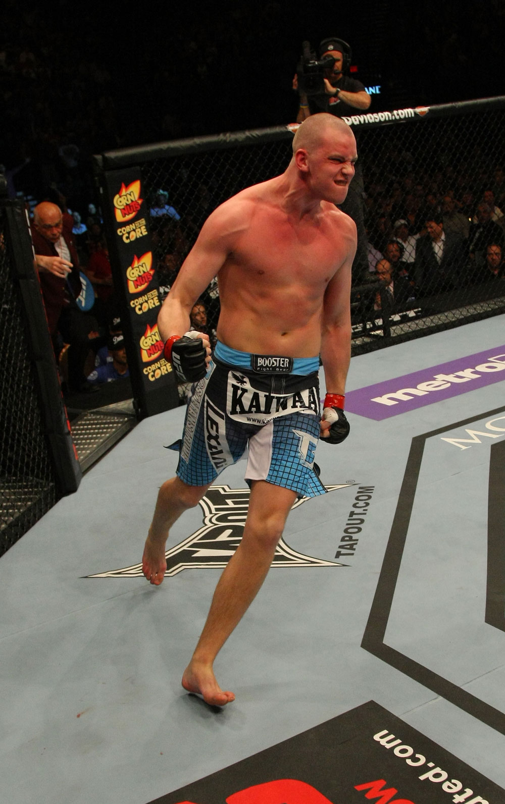 LAS VEGAS, NV - MAY 26:  Stefan Struve reacts to his submission win over Lavar Johnson during a heavyweight bout at UFC 146 at MGM Grand Garden Arena on May 26, 2012 in Las Vegas, Nevada.  (Photo by Donald Miralle/Zuffa LLC/Zuffa LLC via Getty Images)