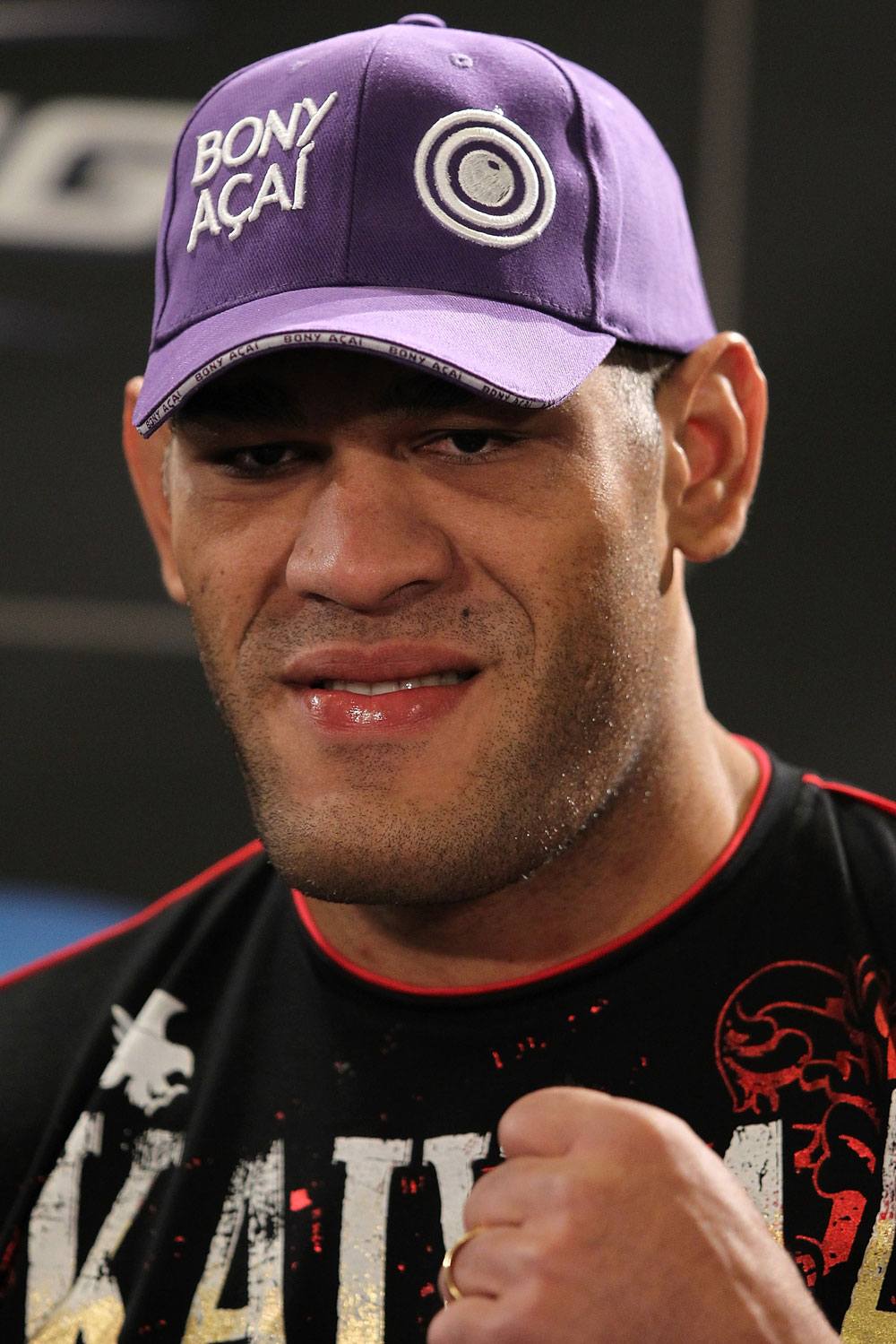 LAS VEGAS, NV - MAY 24: Antonio "Big Foot" Silva attends the UFC 146 press conference at MGM Grand on May 24, 2012 in Las Vegas, Nevada. (Photo by Josh Hedges/Zuffa LLC/Zuffa LLC via Getty Images)