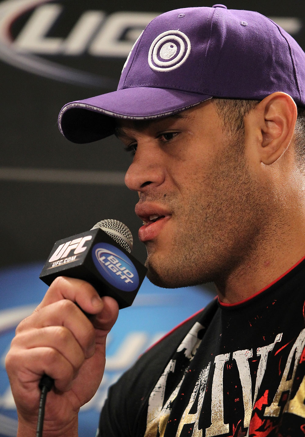 LAS VEGAS, NV - MAY 24: Antonio "Big Foot" Silva attends the UFC 146 press conference at MGM Grand on May 24, 2012 in Las Vegas, Nevada. (Photo by Josh Hedges/Zuffa LLC/Zuffa LLC via Getty Images)