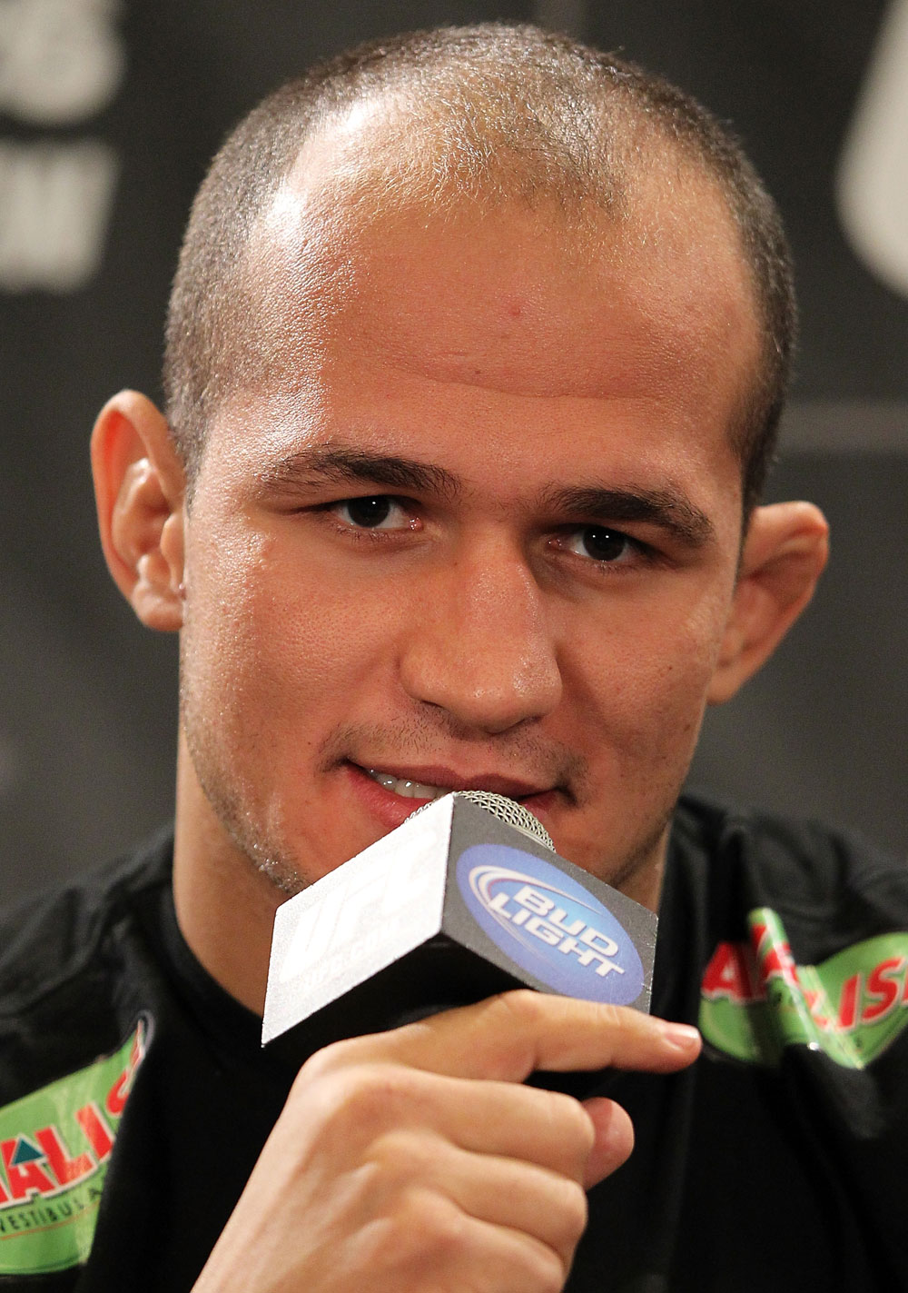 LAS VEGAS, NV - MAY 24: UFC Heavyweight Champion Junior dos Santos attends the UFC 146 press conference at MGM Grand on May 24, 2012 in Las Vegas, Nevada. (Photo by Josh Hedges/Zuffa LLC/Zuffa LLC via Getty Images)