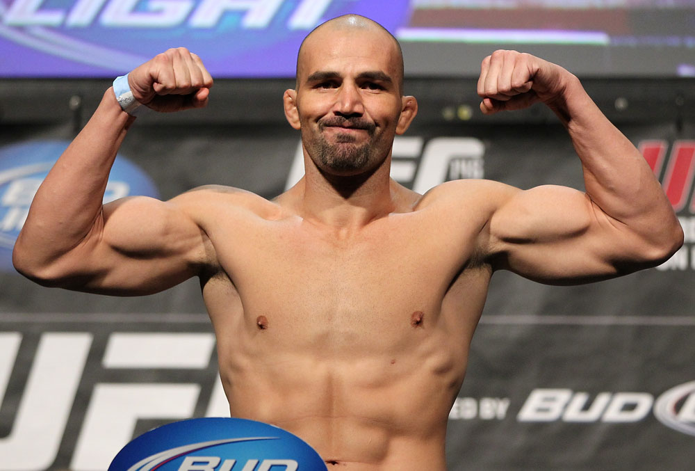 Glover Teixeira en su presentación en UFC 146