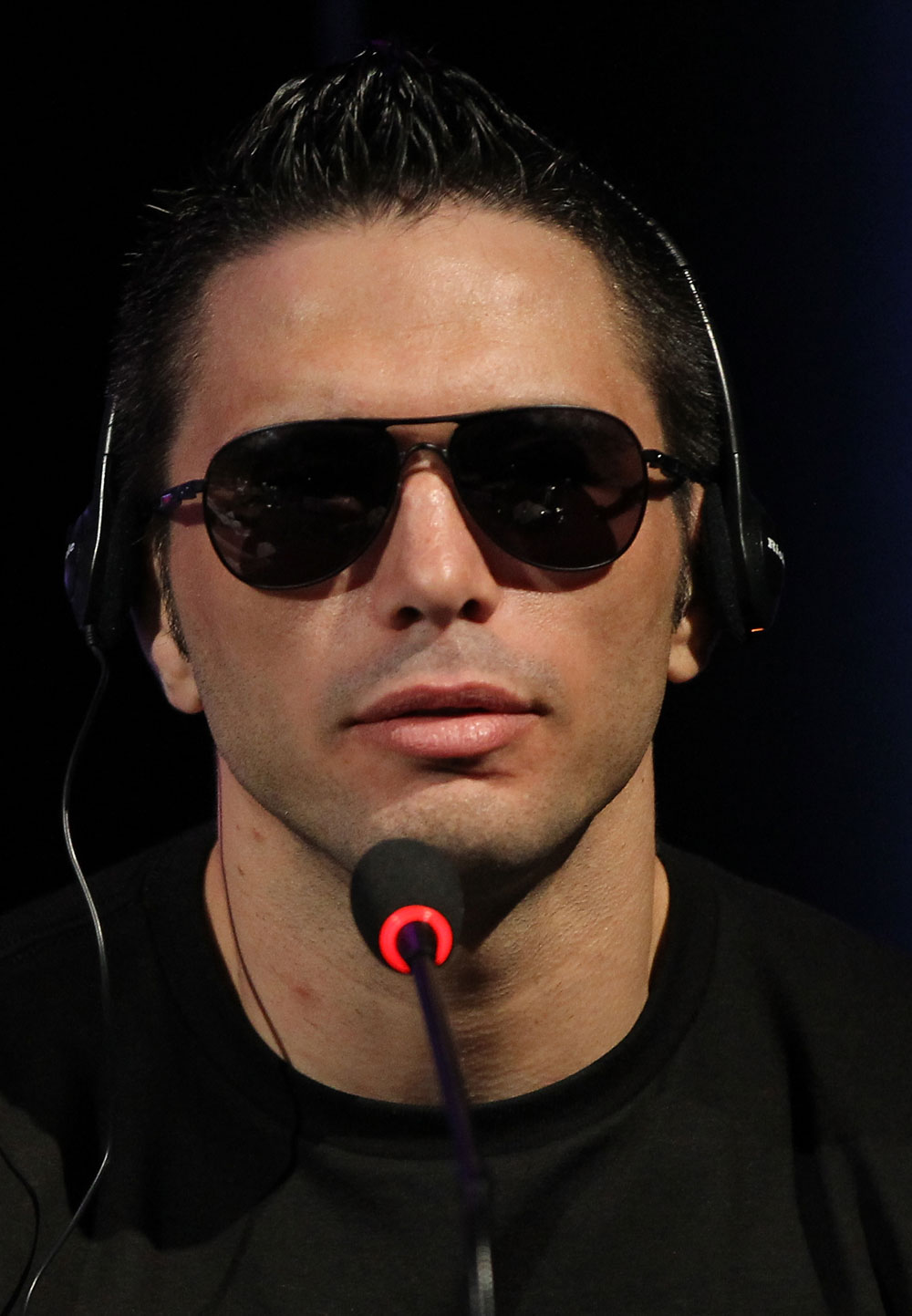 BELO HORIZONTE, BRAZIL - JUNE 21:   Rony "Jason" Mariano Bezerra attends the UFC 147 press conference at Ouro Minas Palace on June 21, 2012 in Belo Horizonte, Brazil.  (Photo by Josh Hedges/Zuffa LLC/Zuffa LLC via Getty Images)