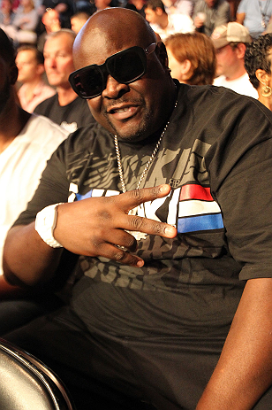 DENVER, CO - AUGUST 11: Television personality Christopher "Big Black" Boykin attends UFC 150 inside Pepsi Center on August 11, 2012 in Denver, Colorado. (Photo by Mike Roach/Zuffa LLC/Zuffa LLC via Getty Images)