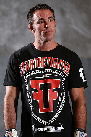 DENVER, CO - AUGUST 08:  Jake Shields works out for the media during the UFC 150 open workouts at the Muscle Pharm Sports Science Center on August 8, 2012 in Denver, Colorado. (Photo by Josh Hedges/Zuffa LLC/Zuffa LLC via Getty Images)
